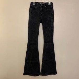 Free People Black Flare Jeans size 24